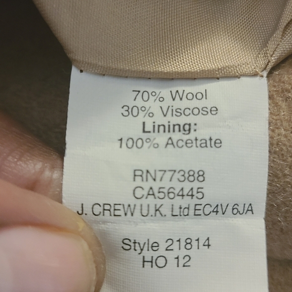 J. Crew Factory | Women's Colorblock Wool Blend Pencil Skirt (Size 12) - Picture 4 of 13